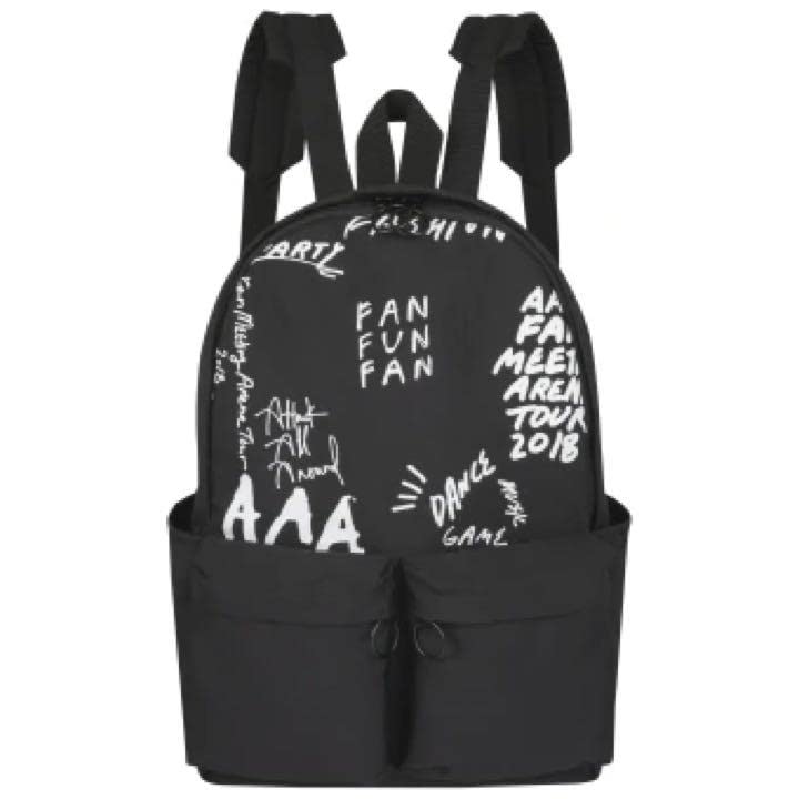 AAA ファンミーティング　ファンミ　リュック　黒　バックパック　リュックサック Amazon.co.jp: AAA FAN MEETING ARENA TOUR 2018 リュック